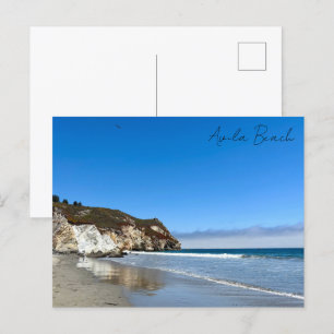 Avila Beach California Ocean Cliffs Fotografie Postkarte