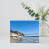 Avila Beach California Ocean Cliffs Fotografie Postkarte (Stehend Vorderseite)