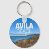 Avila Beach California Overlook Photography Schlüsselanhänger (Vorderseite)