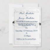 Avila Beach California Reiseposter Einladung (Vorderseite)