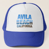 Avila Beach California Vacation Truckerkappe (Vorderseite)