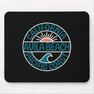 Avila Beach California, vorne und hinten Mousepad