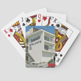 AVILA BEACH, KALIFORNIEN. SURFSIDE MOTEL. SPIELKARTEN