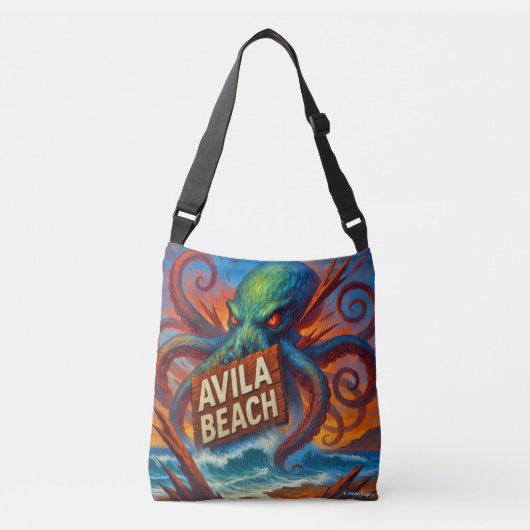 Avila Beach Tote Bag. Tragetaschen Mit Langen Trägern (Vorderseite)