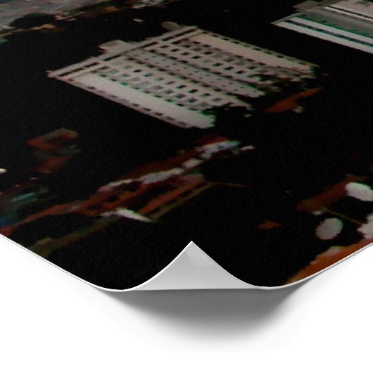 Avila bei sundown poster (Ecke)