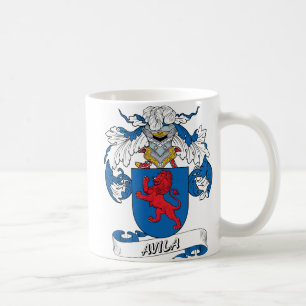 Avila-Familienwappen Kaffeetasse