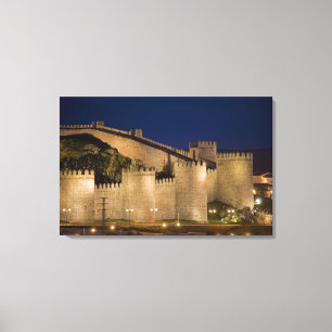 Avila, Kastilien und Leon, Spanien Leinwanddruck