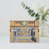 Avila, Plaza de Espana, Sevilla Postcard Postkarte (Stehend Vorderseite)