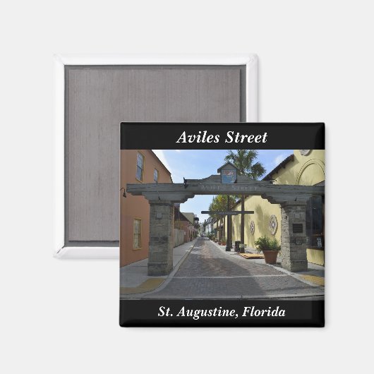 Aviles Street Magnet (Vorderseite/Rückseite)