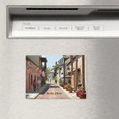 Aviles Street St. Augustine, Florida Magnet (In Situ (Geschirrspüler))