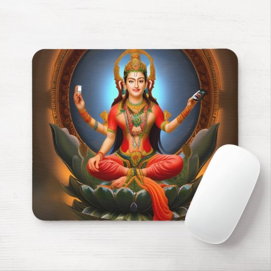 Avilokiteshvera nimmt ein Selfie Mousepad (Mit Mouse)