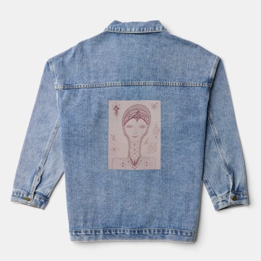 Avina Jeansjacke (Rückseite)