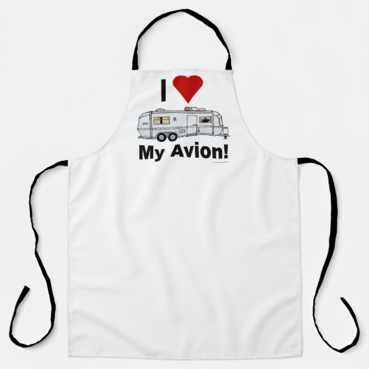 Avion Cook Apron- Perfect gift! One-size fits all! Schürze (Vorderseite)