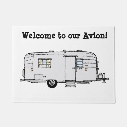 Avion Doormat - Bereit zu personalisieren! Fußmatte (Vorderseite)