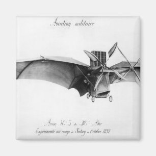 Avion III, "The Bat" Magnet