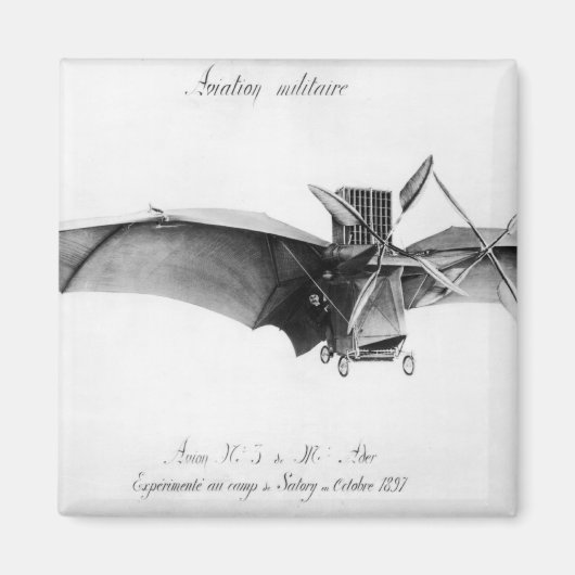 Avion III, "The Bat" Magnet (Vorne)