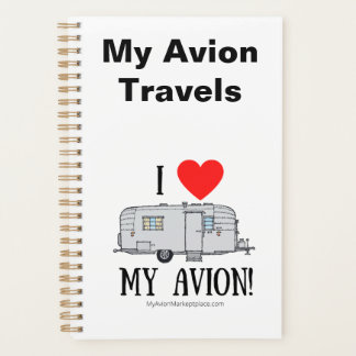Avion Travel Log Notebook Planer