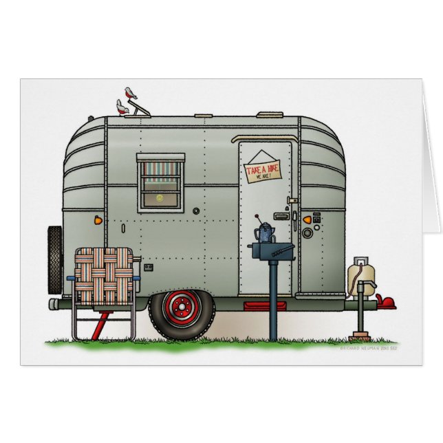 Avion Wohnwagenanhänger (Vorderseite (Horizontal))