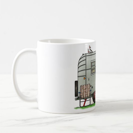 Avion Wohnwagenanhänger Kaffeetasse (Links)