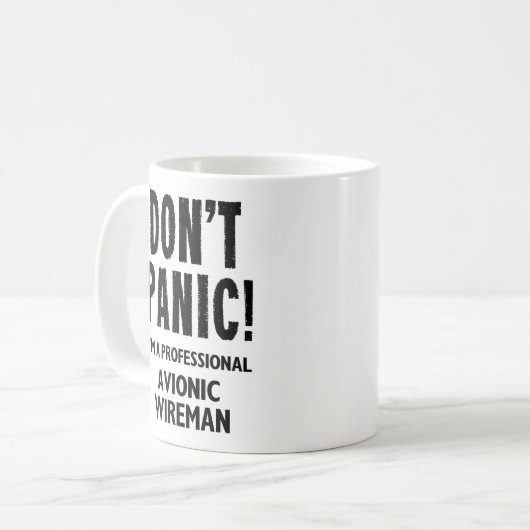 Avionic Wireman Kaffeetasse (Vorderseite Links)