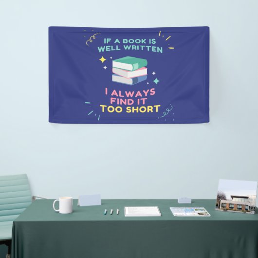 Avior Reader I - Jane Austen Zitat Banner (Messeveranstaltung)