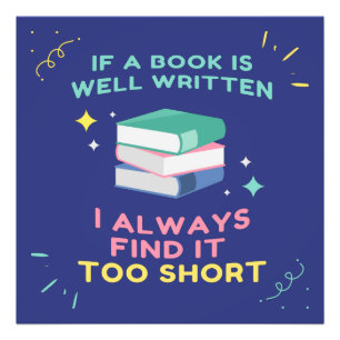 Avior Reader I - Jane Austen Zitat Fotodruck