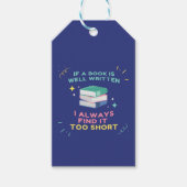 Avior Reader I - Jane Austen Zitat Geschenkanhänger (Vorderseite)