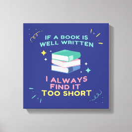 Avior Reader I - Jane Austen Zitat Leinwanddruck