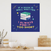 Avior Reader I - Jane Austen Zitat Poster (Küche)