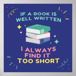 Avior Reader I - Jane Austen Zitat Poster