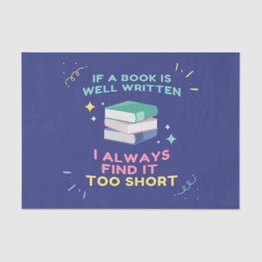 Avior Reader I - Jane Austen Zitat Seidenpapier (Vorderseite)