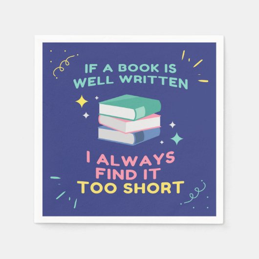 Avior Reader I - Jane Austen Zitat Serviette (Vorderseite)
