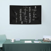 Avior Reader II - Jane Austen Zitat Banner (Messeveranstaltung)