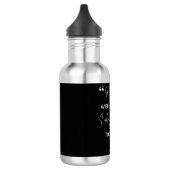 Avior Reader II - Jane Austen Zitat Edelstahlflasche (Links)