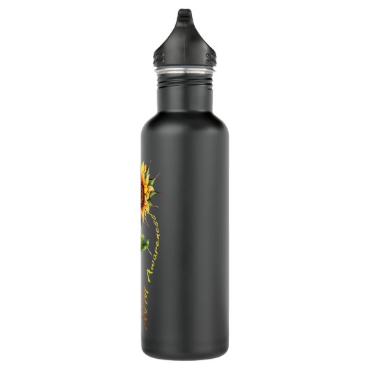 AVM Awareness Sunflower Edelstahlflasche (Rechts)