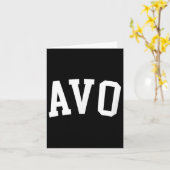 Avo _1 karte (Gelbe Blume)