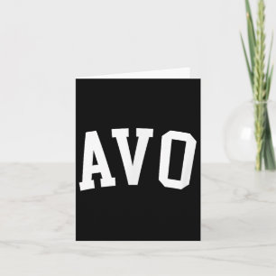 Avo _1 karte