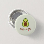 Avo Baby Button (Vorne & Hinten)