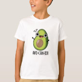 Avo-can-do Funny Avocado Pun T-Shirt (Vorderseite)