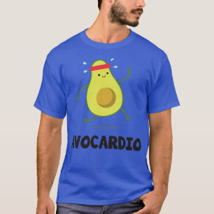 Avo Cardio Funny Workout Tropisches Obst Avocado S T-Shirt