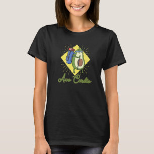 Avo Cardio Herz Fitness Cardio vegane Vegetation T-Shirt
