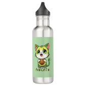 Avo-CAT-o Edelstahlflasche (Links)