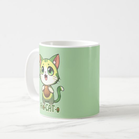 Avo-CAT-o Kaffeetasse (Vorderseite Links)