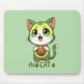 Avo-CAT-o-Maus-Pad Mousepad (Vorne)