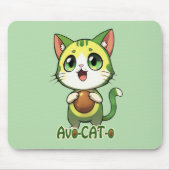 Avo-CAT-o-Maus-Pad Mousepad (Vorne)