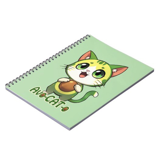 Avo-CAT-o-Notebook Notizblock (Linke Seite)