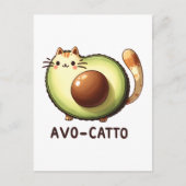 Avo-Catto Punny Postcard Postkarte (Vorderseite)