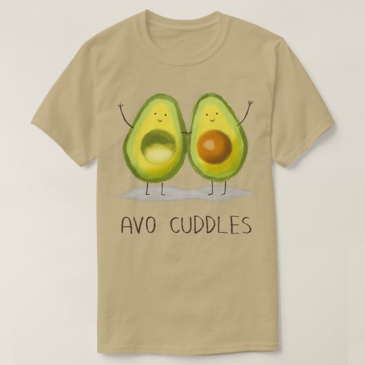 Avo Cuddles T-Shirt (Design vorne)