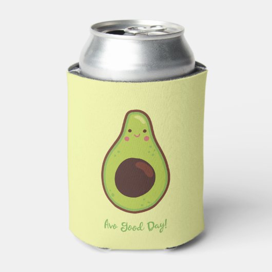 Avo Good Day Happy Avocado Dosenkühler (Kanne Vorderseite)