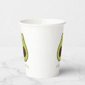 Avo Good Day Happy Avocado Pappbecher (Links)